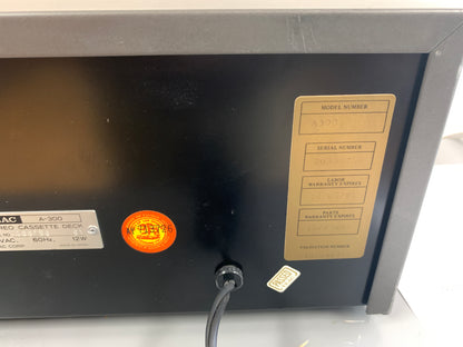 Teac A300 Single Cassette Deck * Fully Serviced !