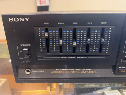 Sony TA-AX435 Stereo Integrated Amplifier * 65W RMS * 1993