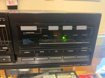 Sony TA-AX435 Stereo Integrated Amplifier * 65W RMS * 1993