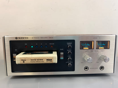Sanyo RD-8020 Eight Track Player and Recorder * Right VU Meter is not working