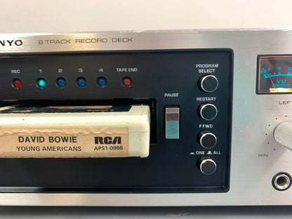 Sanyo RD-8020 Eight Track Player and Recorder * Right VU Meter is not working