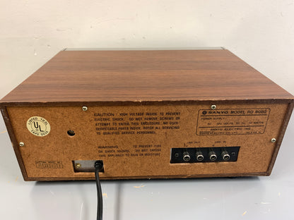 Sanyo RD-8020 Eight Track Player and Recorder * Right VU Meter is not working