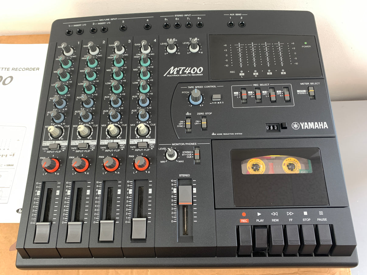 Yamaha MT400 Multitrack Cassette Recorder The Turntable Store