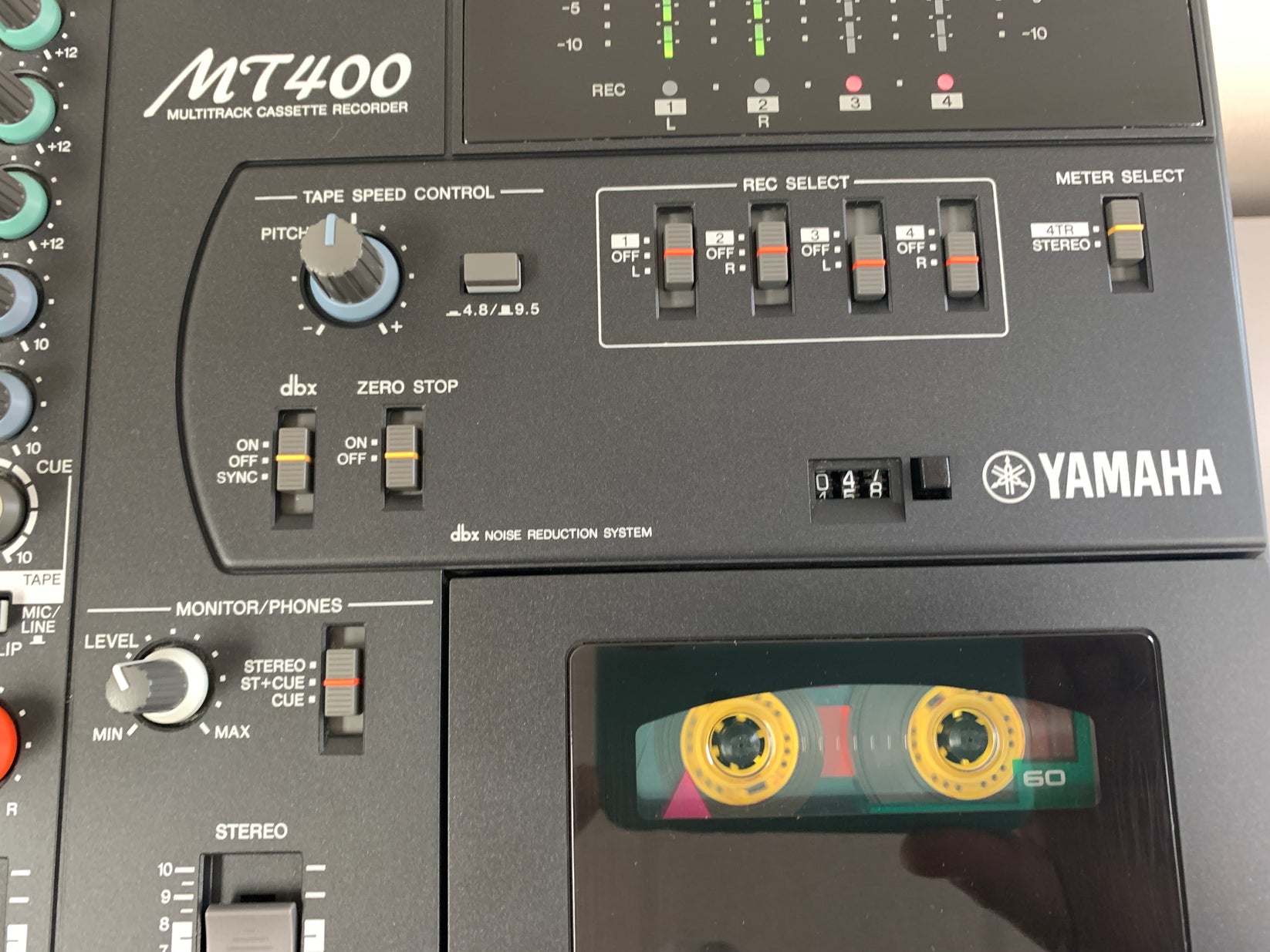Yamaha MT400 Multitrack Cassette Recorder The Turntable Store