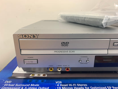 Sony SLV-D370P DVD/VHS Combo * New Open Box * Remote * Manual * Cables