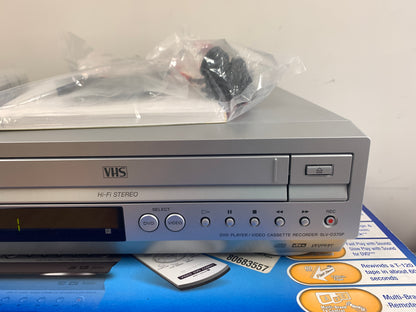 Sony SLV-D370P DVD/VHS Combo * New Open Box * Remote * Manual * Cables