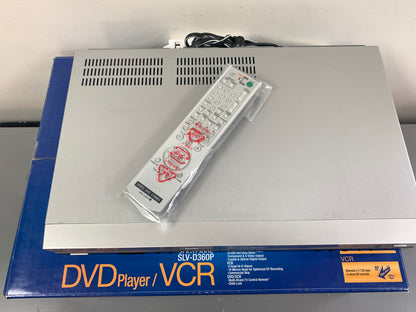 Sony SLV-D360P DVD/VHS Combo * Remote * Box