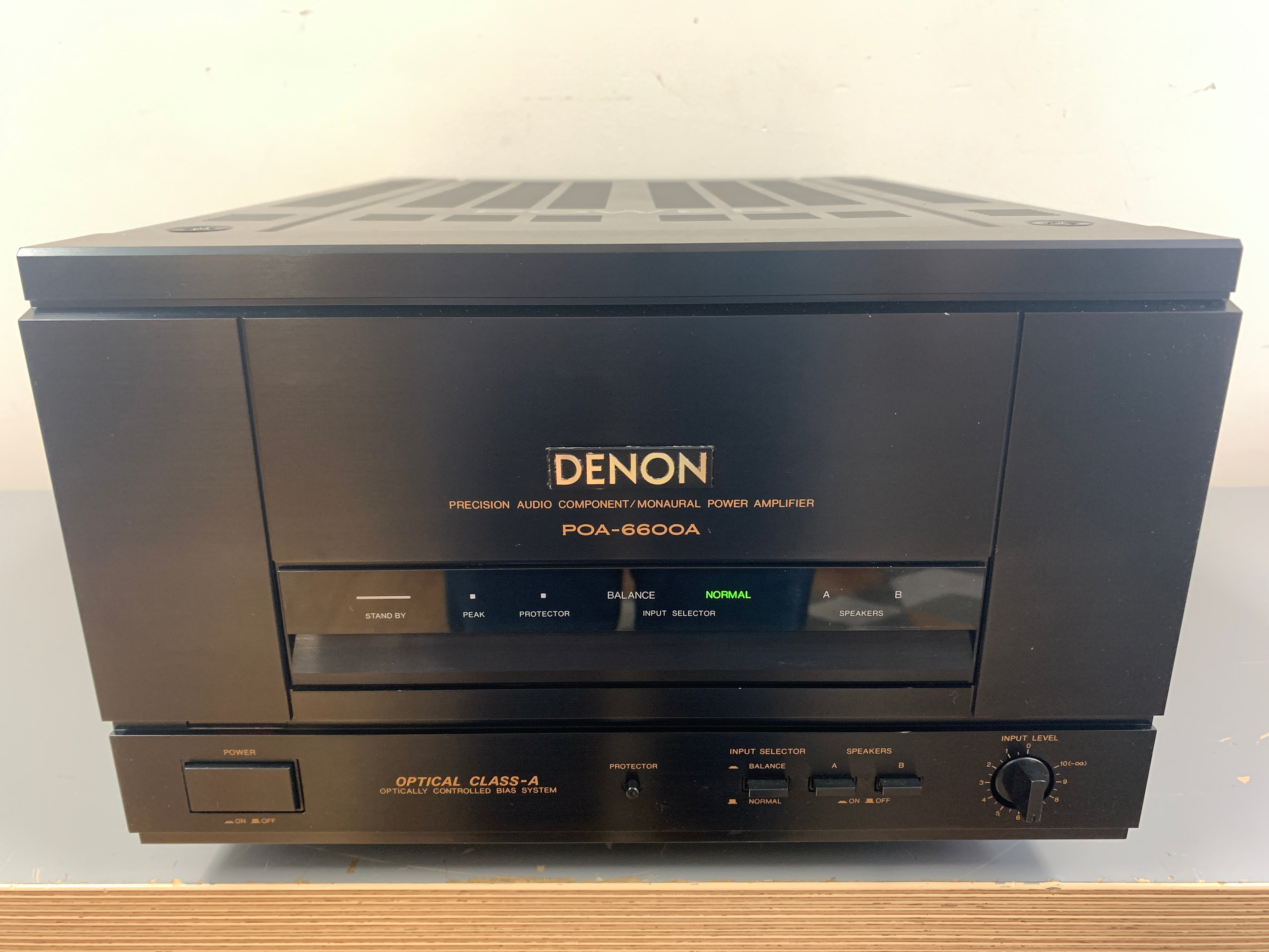 Denon POA-6600A Mono Power Amplifier * 260W RMS – The Turntable Store