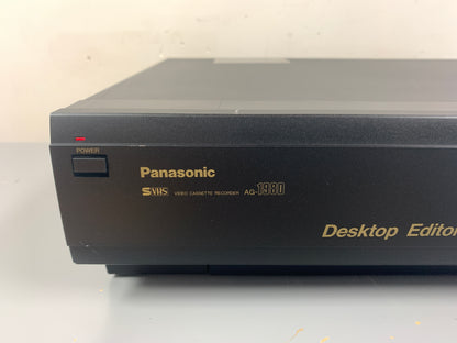 Panasonic AG-1980 Super VHS Pro Video Cassette Recorder