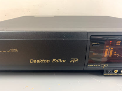 Panasonic AG-1980 Super VHS Pro Video Cassette Recorder