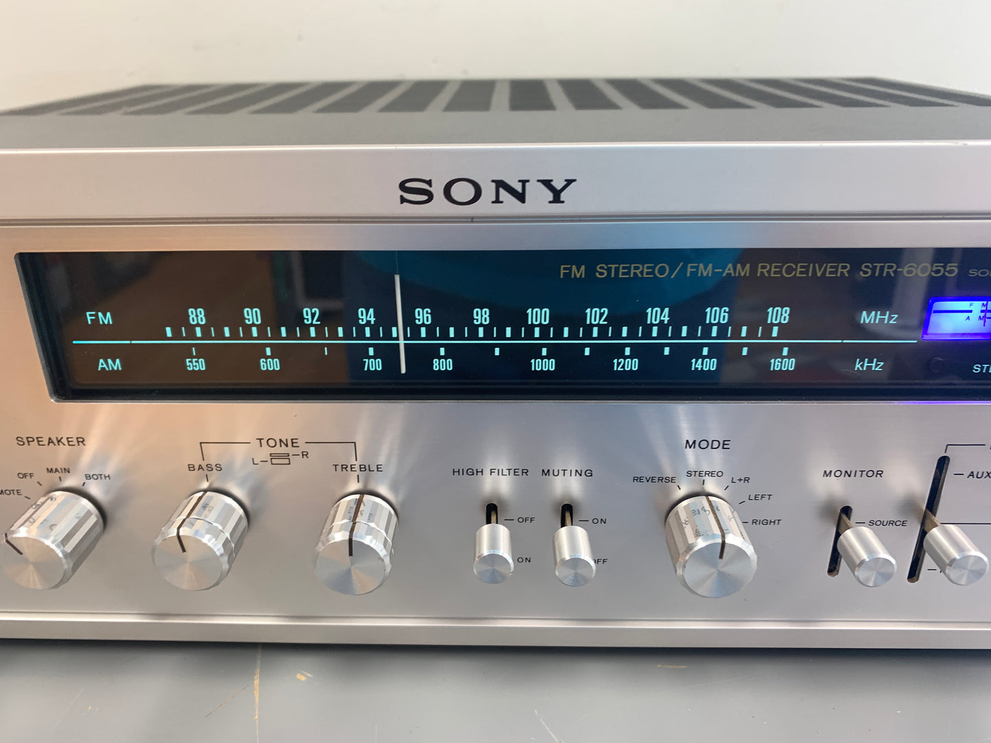 Sony STR-6055 Stereo Receiver * 1971 * 40W RMS * LED Upgrade * $100 Flat Ship CONUS Only