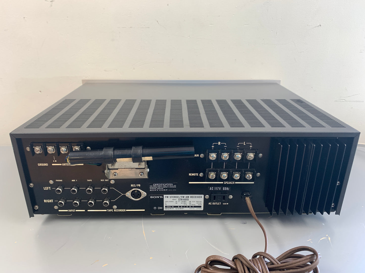 Sony STR-6055 Stereo Receiver * 1971 * 40W RMS * LED Upgrade * $100 Flat Ship CONUS Only