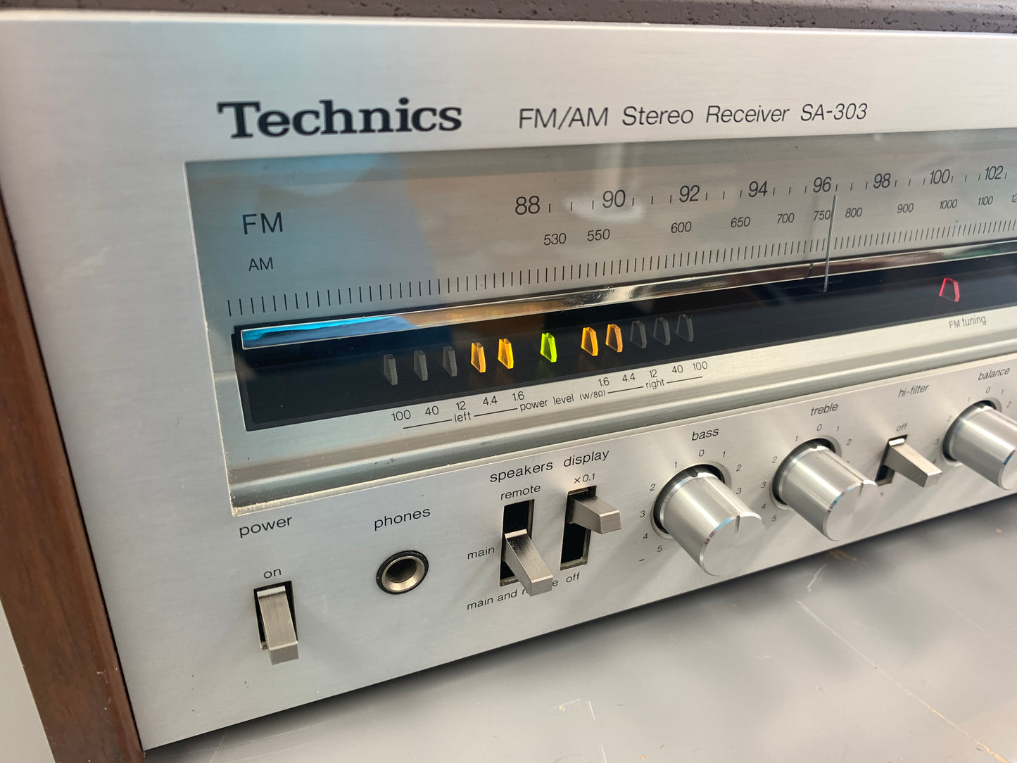 Technics SA-303 Stereo receiver * 1979 * 40W RMS