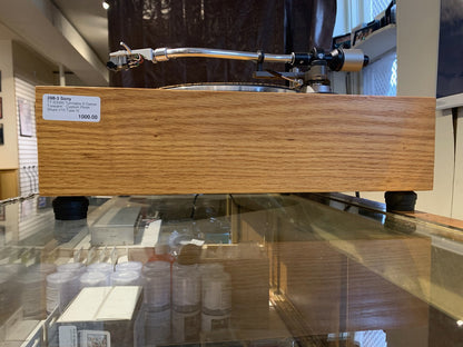 Sony TT-S3000 Turntable * Denon Tonearm * Custom Solid Wood Plinth * Shure V15 IV Cartridge