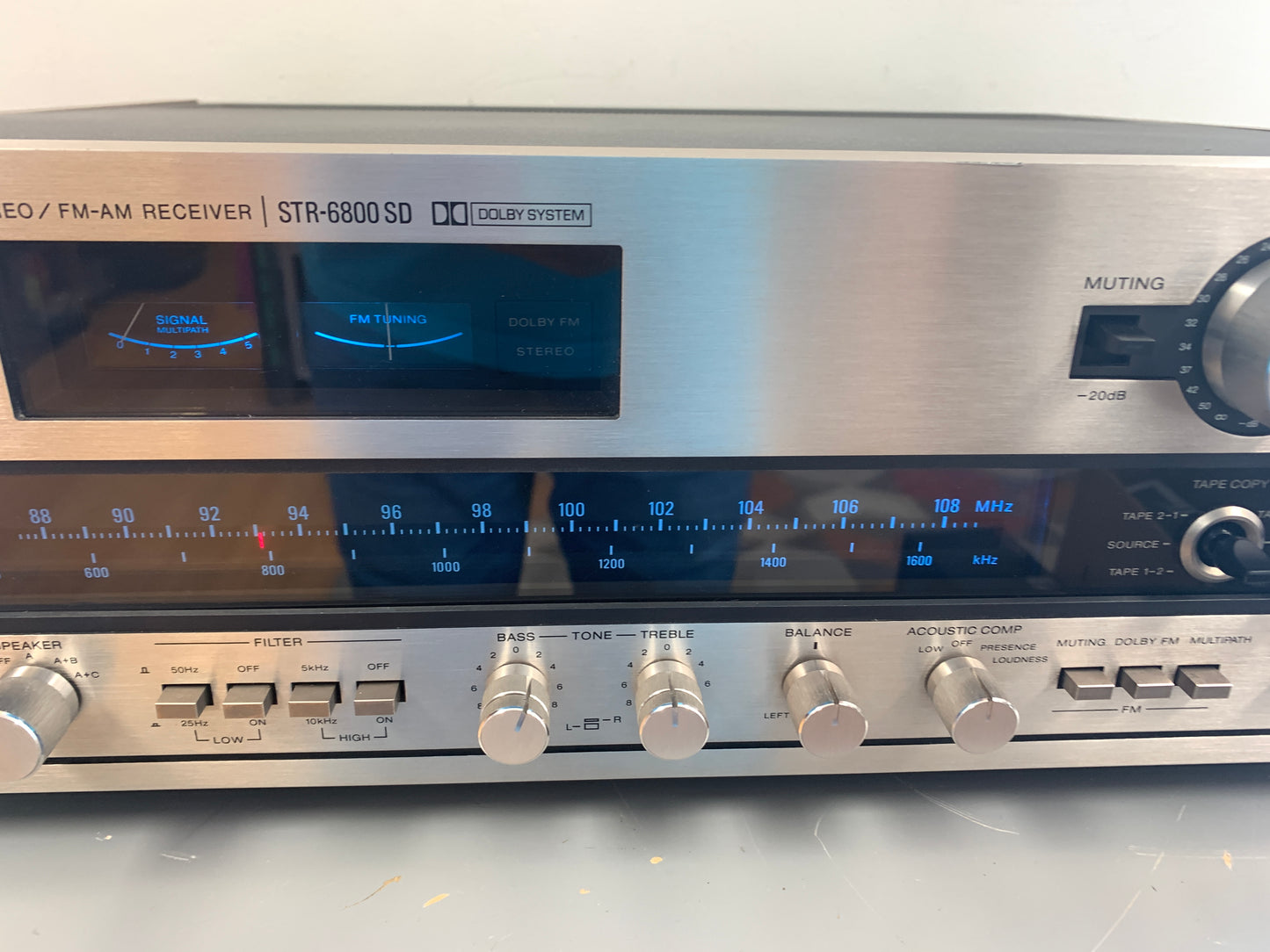Sony STR-6800SD Stereo Receiver * 1976 * 80W RMS * LED * $100 Flat Shipping CONUS Only