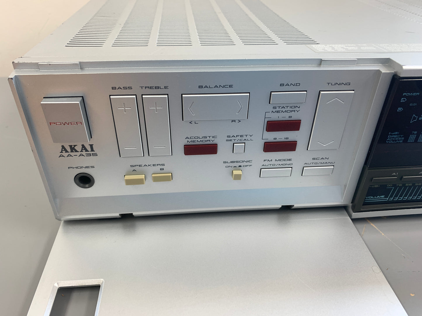 Akai AA-A35 Stereo Receiver * 1984 * 45W RMS