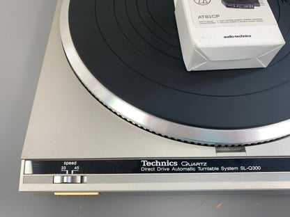 Technics SL-Q300 Turntable with NEW AT81CP Cartridge