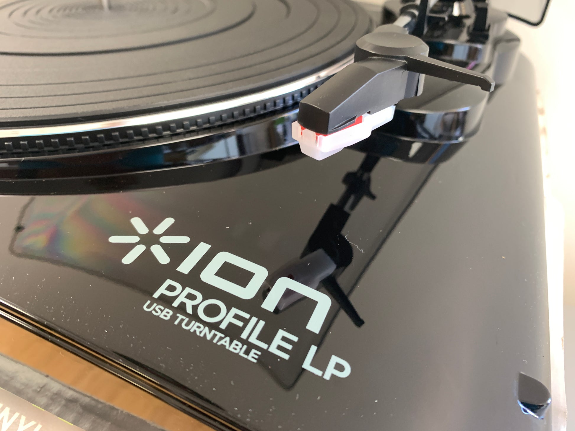 ION Profile LP Turntable with USB Output NEW Open Box – The