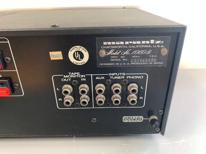 Marantz 1060B Stereo Integrated Amplifier * FULLY Recapped !