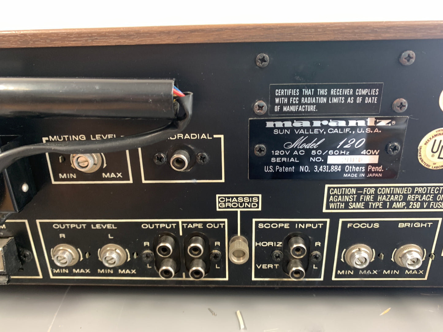 Marantz Model 120 Stereo Tuner