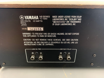 Yamaha TC-520 Stereo Cassette Deck