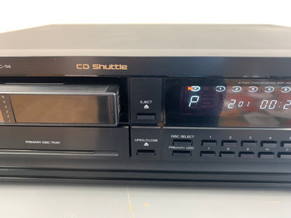Luxman DC-114 CD Player * 6 Disc Magazine * Single Slot Player