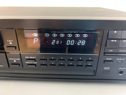 Luxman DC-114 CD Player * 6 Disc Magazine * Single Slot Player