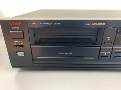 Luxman DC-114 CD Player * 6 Disc Magazine * Single Slot Player