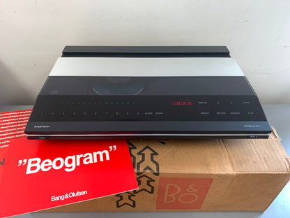 Bang & Olufsen CD-X Single CD Player * Manual * Box