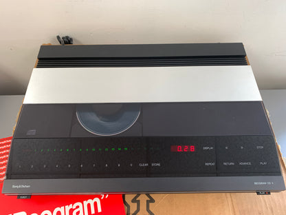 Bang & Olufsen CD-X Single CD Player * Manual * Box
