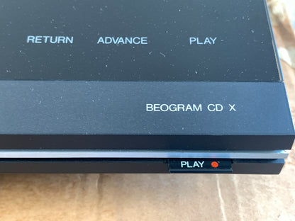 Bang & Olufsen CD-X Single CD Player * Manual * Box