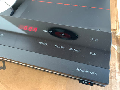 Bang & Olufsen CD-X Single CD Player * Manual * Box