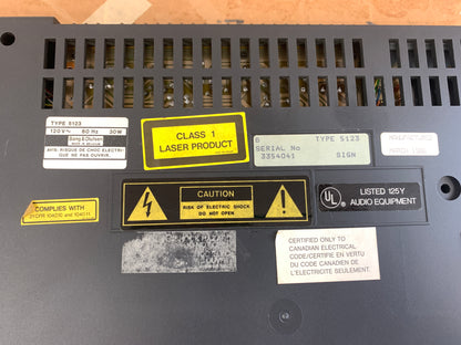 Bang & Olufsen CD-X Single CD Player * Manual * Box