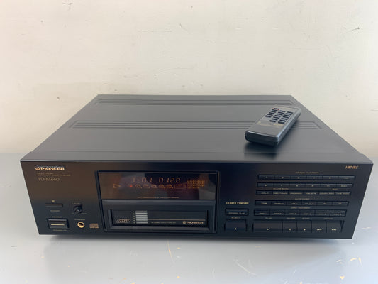 Pioneer PD-M640 Sic Disc Magazine CD Player * Remote Control