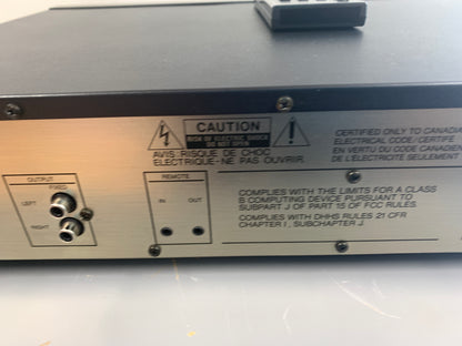 Harman Kardon HD7450 SIngle CD Player - Remote Control