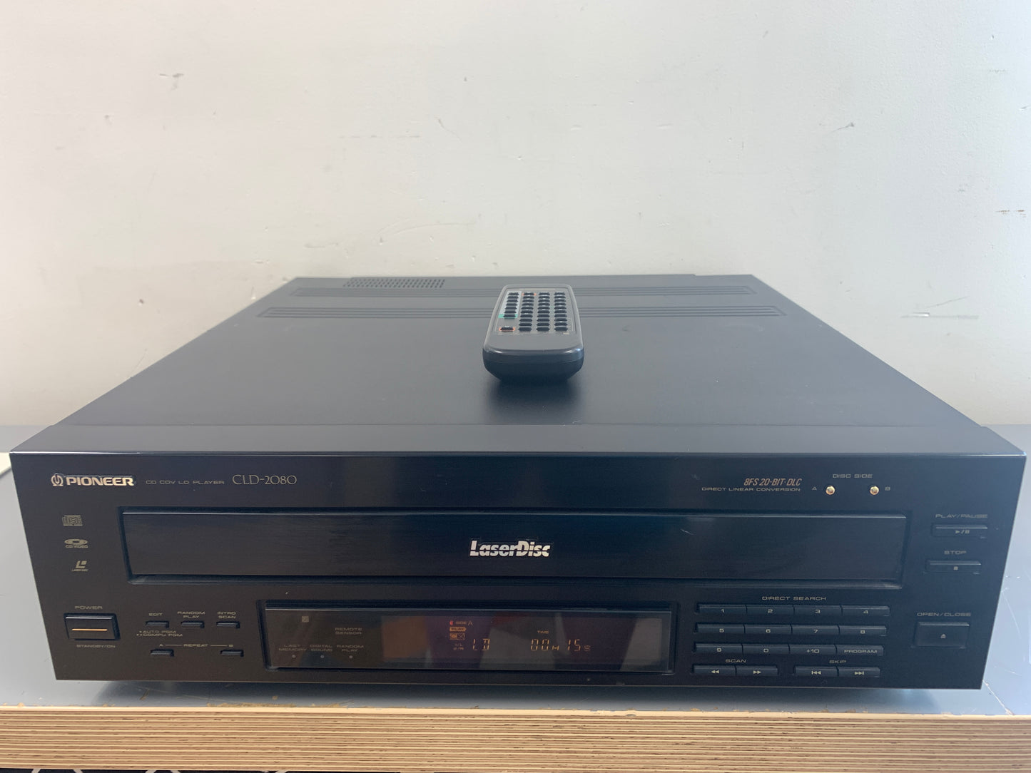 Pioneer CLD-2080 Laserdisc/CD Player * Remote Control