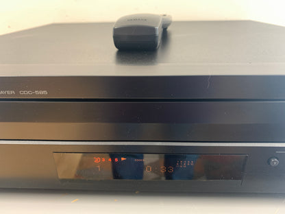 Yamaha CDC-585 Natural Sound Compact Disc Changer With Remote