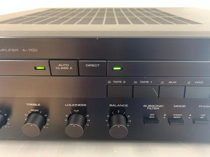 Yamaha A-700 Stereo Integrated Amplifier * 100W RMS * 1983