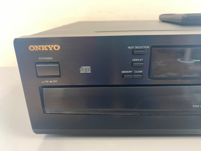Onkyo DX-C370 Compact Disc Changer * 6 Discs * Remote Control