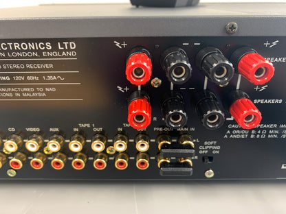 NAD C-740 Stereo Receiver * 1998 * 35W RMS * Remote Control