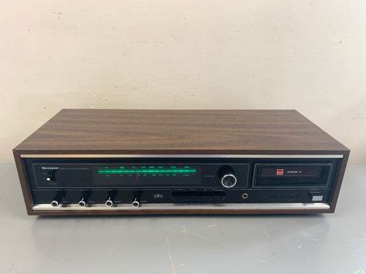 Sharp SR-102u Stereo Receiver with 8 Track Player