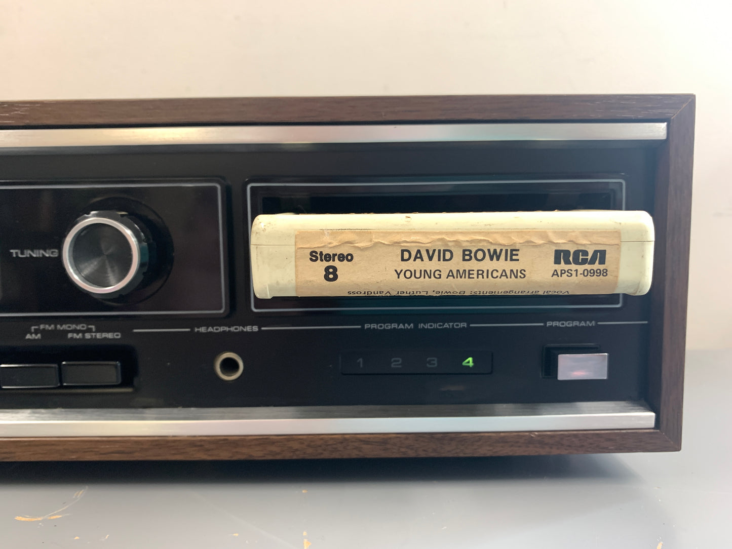 Sharp SR-102u Stereo Receiver with 8 Track Player
