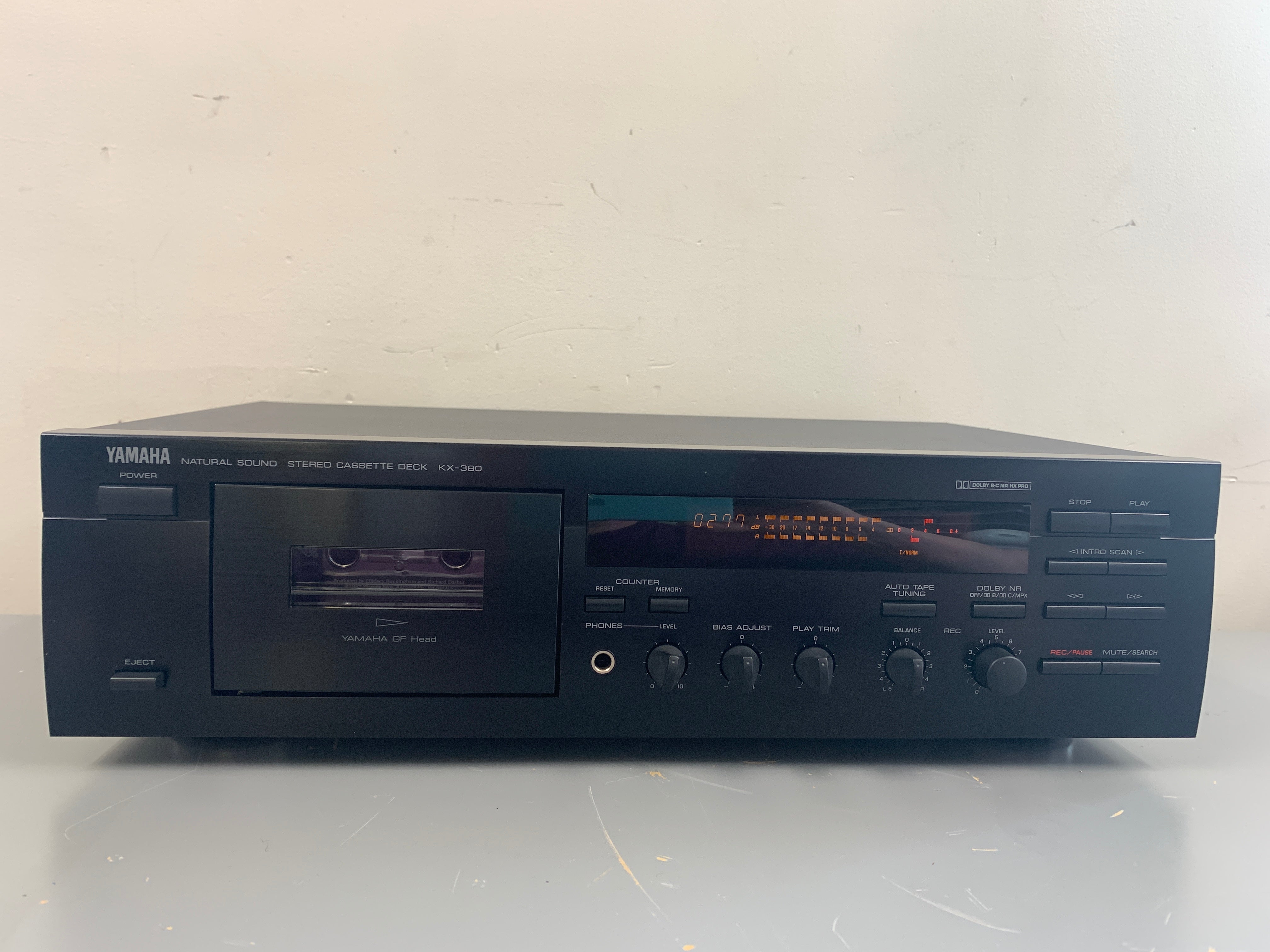 Yamaha KX-380 Stereo Cassette Deck – The Turntable Store