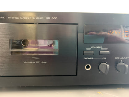 Yamaha KX-380 Stereo Cassette Deck