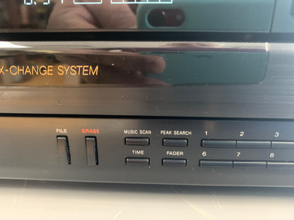 Sony CDP-C445 CD Carousel * 5 Discs * Remote Control