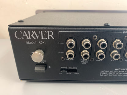 Carver C1 Stereo Sonic Holography Preamplifier