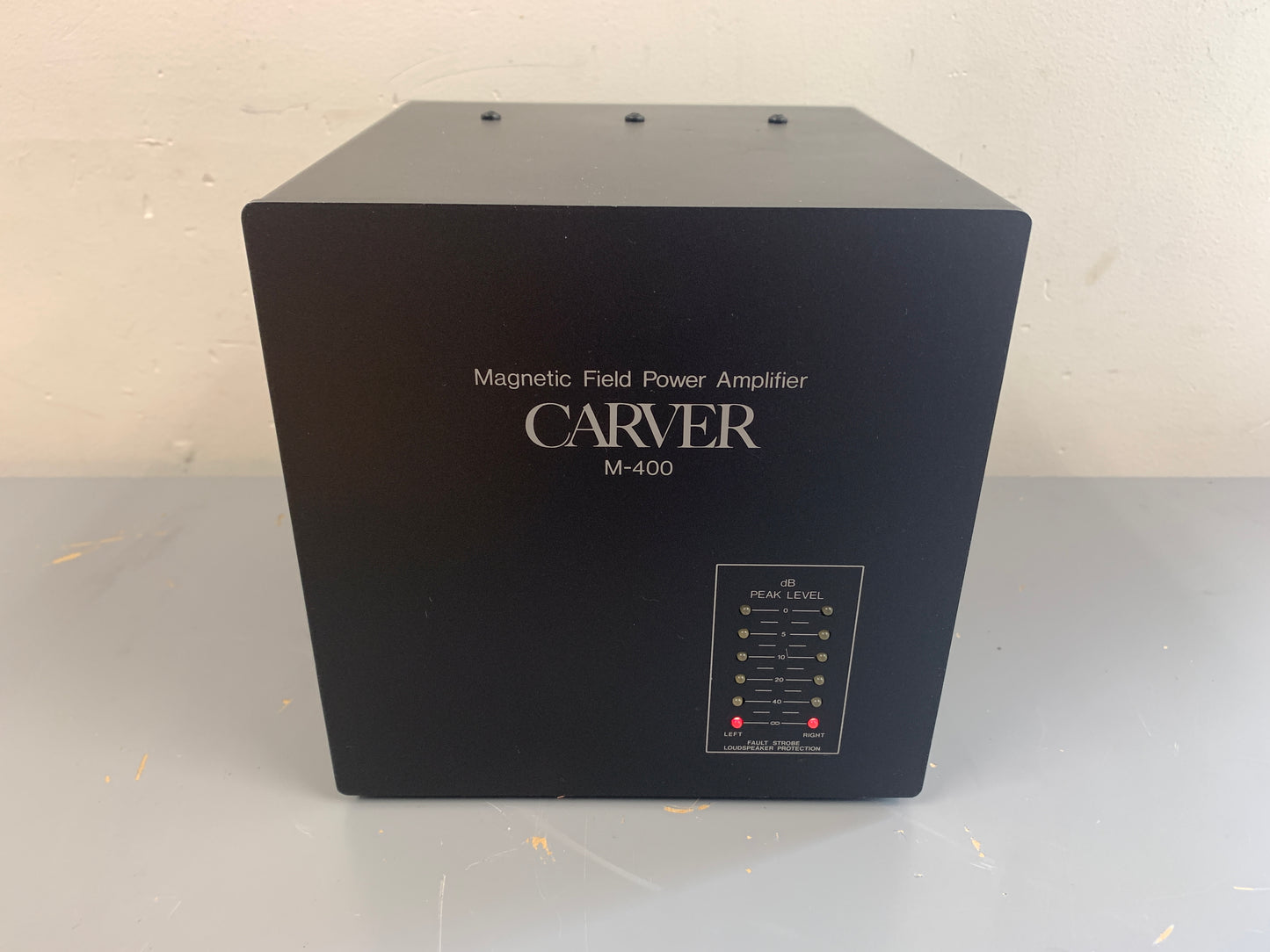 Carver M400 Stereo/Mono Power Amplifier * 200W RMS * 1980
