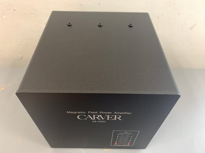 Carver M400 Stereo/Mono Power Amplifier * 200W RMS * 1980