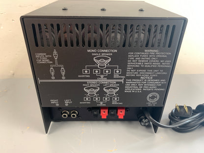 Carver M400 Stereo/Mono Power Amplifier * 200W RMS * 1980