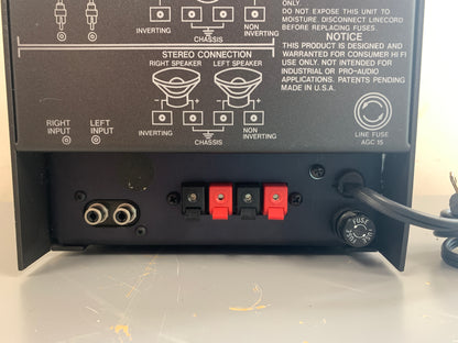 Carver M400 Stereo/Mono Power Amplifier * 200W RMS * 1980